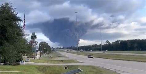 Update Evacuations Underway After Massive Explosion At Chemical Plant