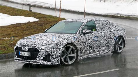 Camouflaged Audi S6 Widebody Spied Could Be RS7 Test Mule