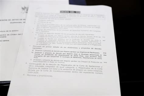 Jefes De Bloque Aprueban Agenda Para Sesiones De La Semana