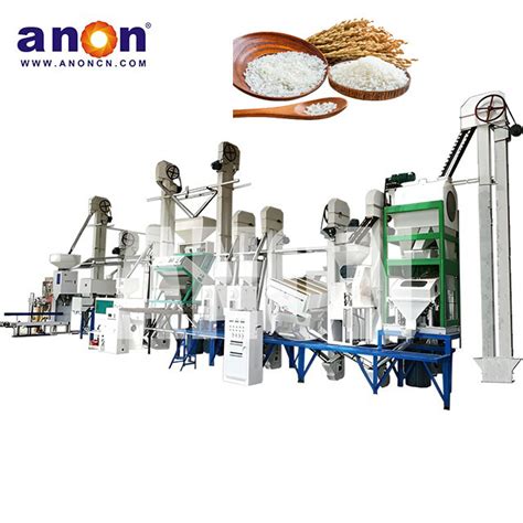 Anon Tpd Rice Mill Complete Rice Milling Machine China Rice