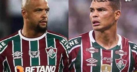 Thiago Silva e Felipe Melo discussão acalorada em treino do Fluminense