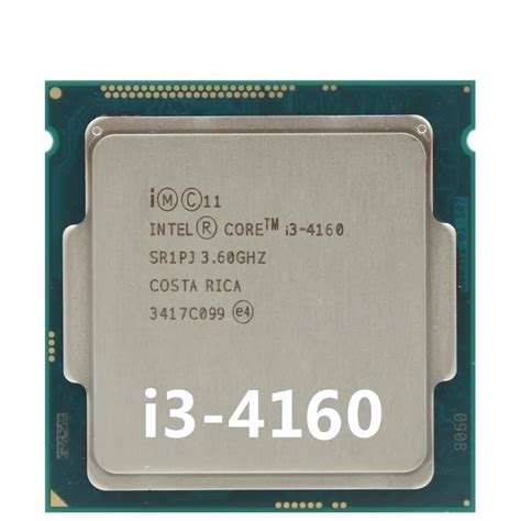 NEW Original Intel I3 4160 Processor 3M Cache 3 60 GHz Dual Core