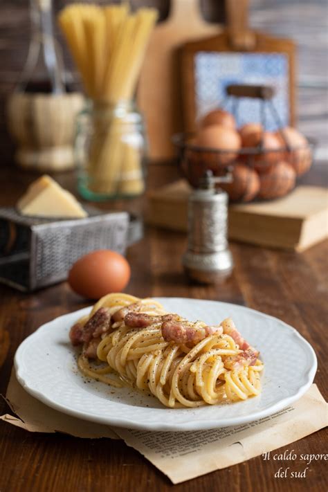 Spaghetti Alla Carbonara Ricetta Originale Romana Blog Di Il Caldo