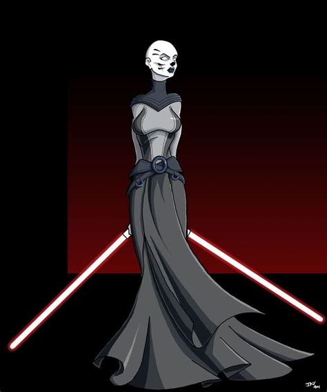 Asajj Ventress By Lusiphur On DeviantART Asajj Ventress Dark Side