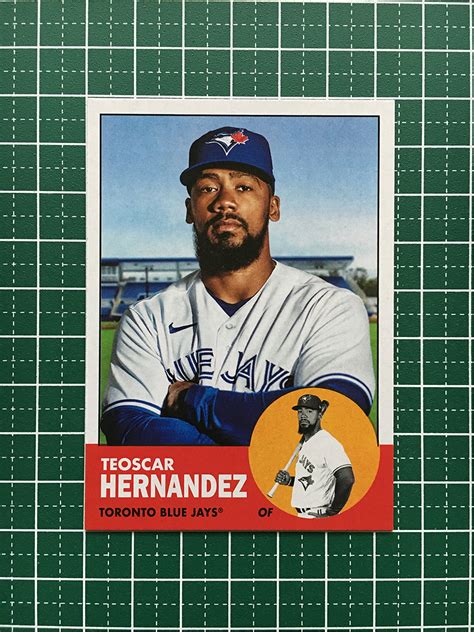 TOPPS MLB 2022 ARCHIVES 79 TEOSCAR HERNANDEZ TORONTO BLUE JAYS ベースカード