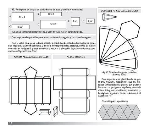 Plantilla Para Armar Prisma Rectangular Prisma Cuadrangular Geogebra