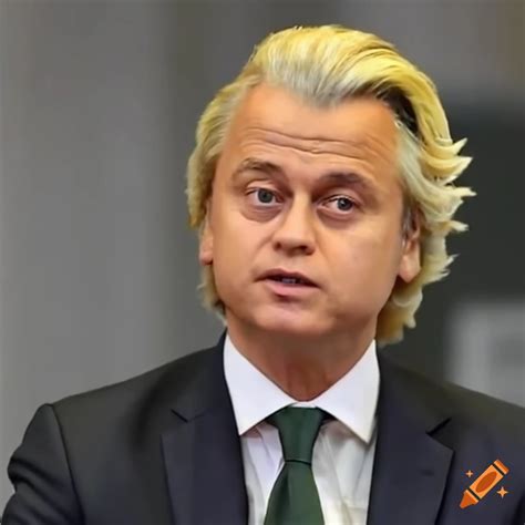 Close-up of geert wilders on Craiyon