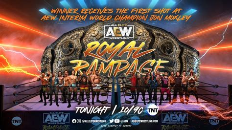 Brody King Wins Royal Rampage Earns Interim Aew Title Match