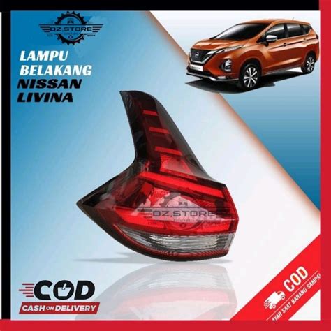 Jual Lampu Belakang LIVINA 2018 2019 2020 2021 ORIGINAL Kanan Atau Kiri