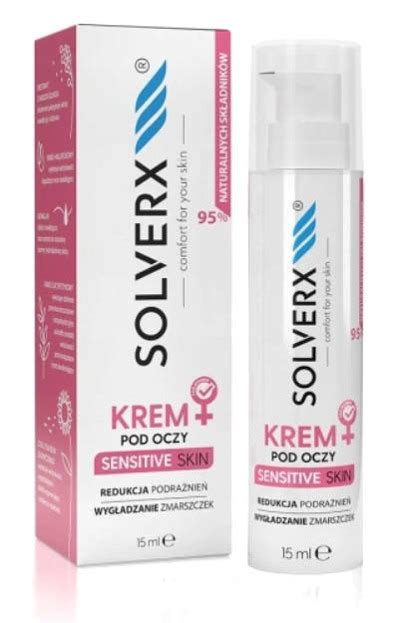 Solverx Sensitive Skin Krem Pod Oczy Ml Drogeria Ekobieca Pl