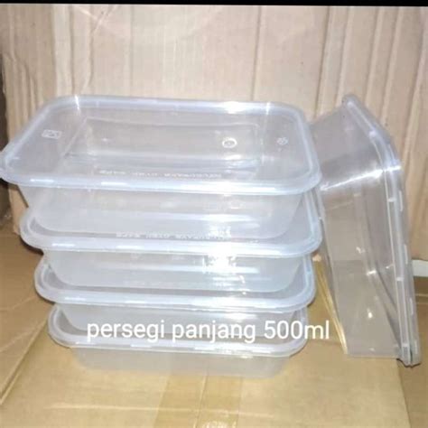 Jual Thinwall Ml Pcs Food Container Kotak Tempat Makanan