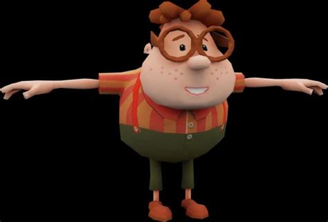 Carl Wheezer 3d Model