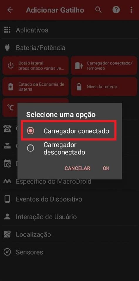 Android Como Fazer O Celular Falar Quando For Conectado No Carregador