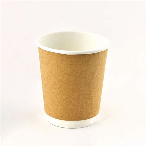 Brown 360ml Disposable Double Wall Paper Cup Size 6 Inch At Rs 7 30