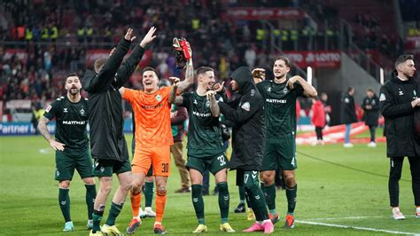 Heute War Es Dreckig Stimmen Zum Werder Bremen Sieg Gegen Mainz