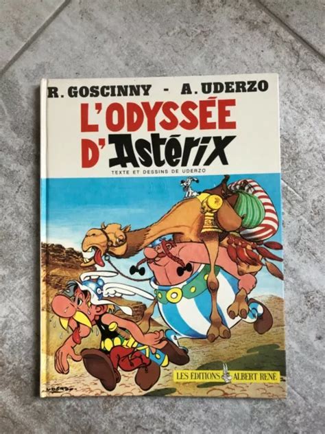 L ODYSSÉE D ASTÉRIX PAR Albert Uderzo aux éditions Albert René EUR 6 00