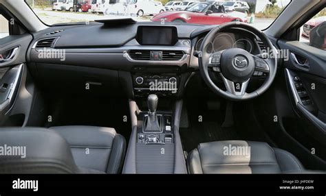 2015 Mazda Atenza interior Stock Photo - Alamy