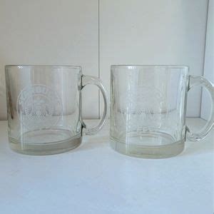 Starbucks Kitchen Starbucks Glass Mugs Poshmark