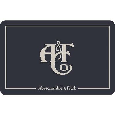 Abercrombie & Fitch Gift Card (email Delivery) : Target