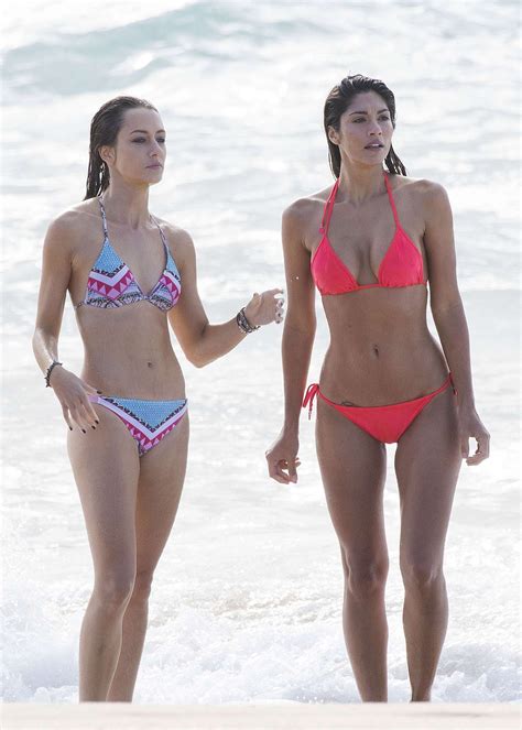 Celezz Isabella Giovinazzo And Pia Miller Bikini Photoshoot