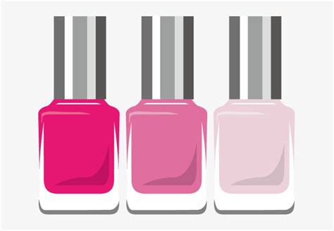 Vector Png Pink Nail Polish Clip Art Free Transparent PNG