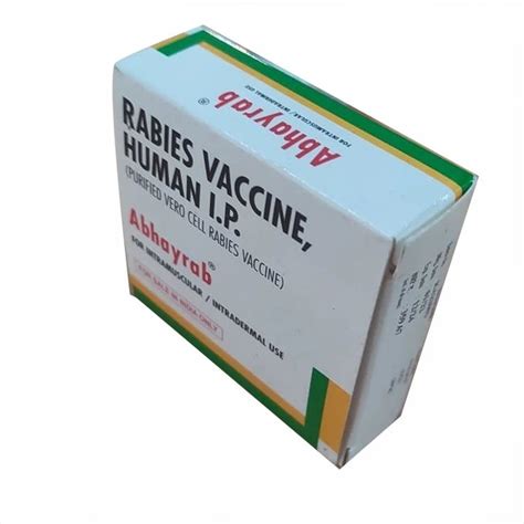 Rabies Human Vaccine IP at Rs 399/box | Rabies Vaccine in New Delhi ...