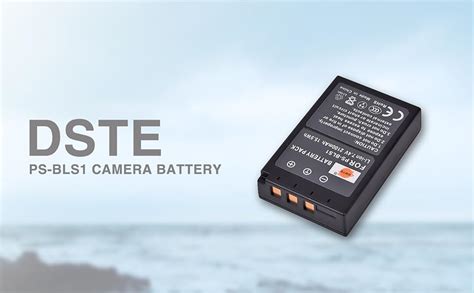 DSTE Replacement Battery Compatible With Olympus BLS 1 PS BLS1 BLS 5