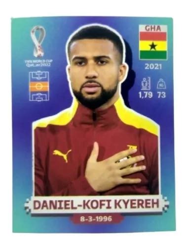 Figurinha Da Copa Do Mundo Daniel Kofi Kyereh Mercadolivre