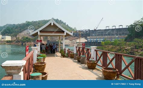 Provincia De Vienti N Laos De Abril De Nam Ngum Hydropower