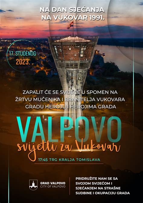 Grad Valpovo Valpovo Svijetli Za Vukovar