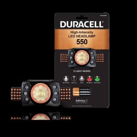 DURACELL Latarka czołowa 550lm zasięg 70m 3xAAA cena sklep etak eu