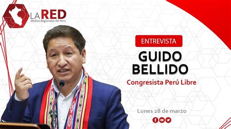 Entrevista a Guido Bellido Red de Medios Regionales del Perú YouTube