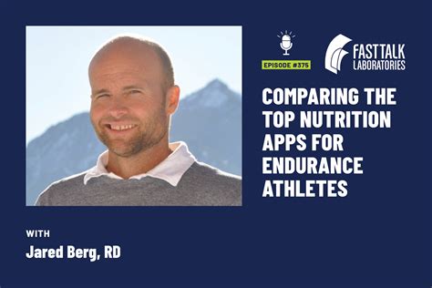 Comparing the Top Nutrition Apps for Endurance Athletes - Fast Talk