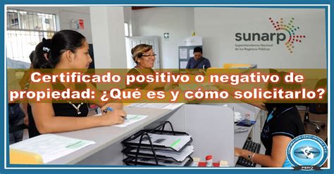 Certificado positivo o negativo de propiedad Qué es y cómo