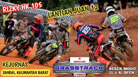 Jawara Grasstrack Lantian Juan Dan Rizky Hk Duel Kejurnas