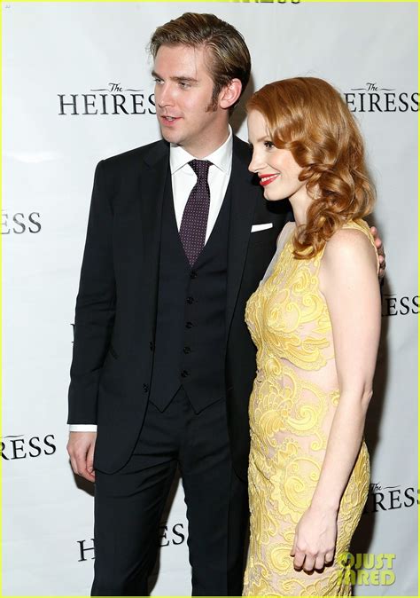 Jessica Chastain Dan Stevens Heiress Opening Night Photo