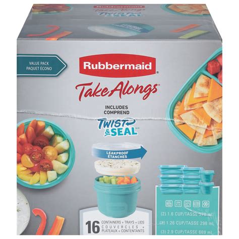 Save on Rubbermaid Take Alongs Containers Trays & Lids Order Online ...