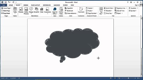 How To Insert Word Bubbles In Microsoft Word Using Microsoft Word