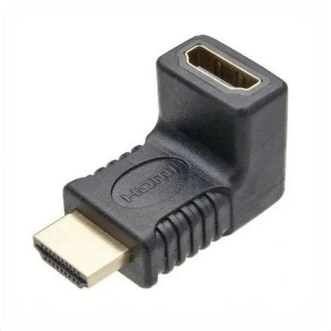 Adaptador Hdmi 90 Graus Em L Macho X Fêmea 1 4 P Tv Painel