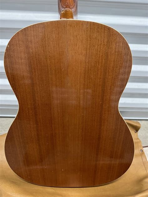 Vintage Kawai F611B Mahogany OM Ladder Braced Acoustic Guitar W Soft