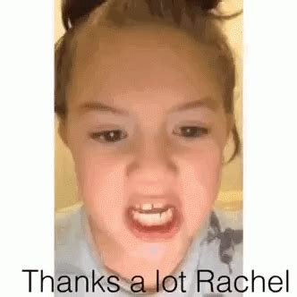 Rachel Thanks A Lot Rachel GIF – Rachel Thanks A Lot Rachel – discover ...