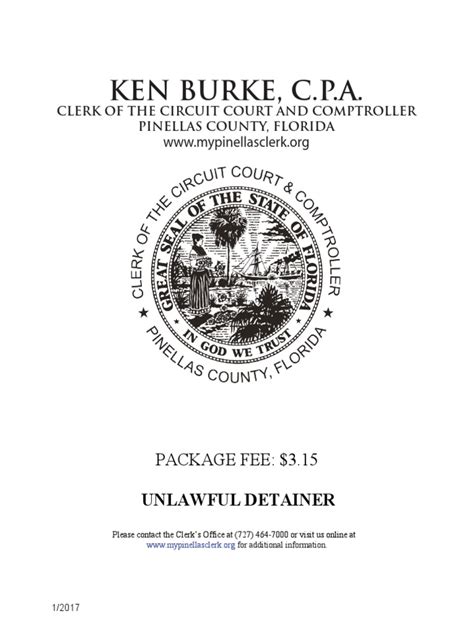 Unlawful Detainer Packet Pdf Eviction Lawsuit