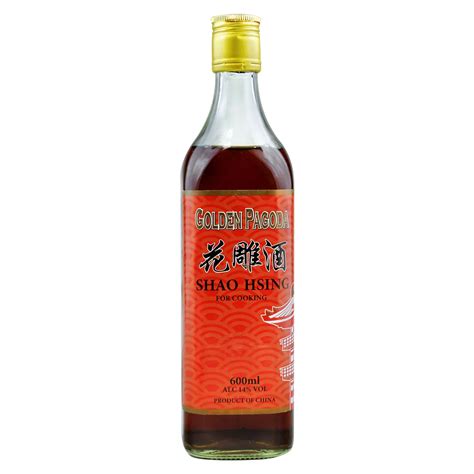 Vin de gatit Shao Hsing GOLDEN PAGODA 600ml ᐈ AsianFood ro