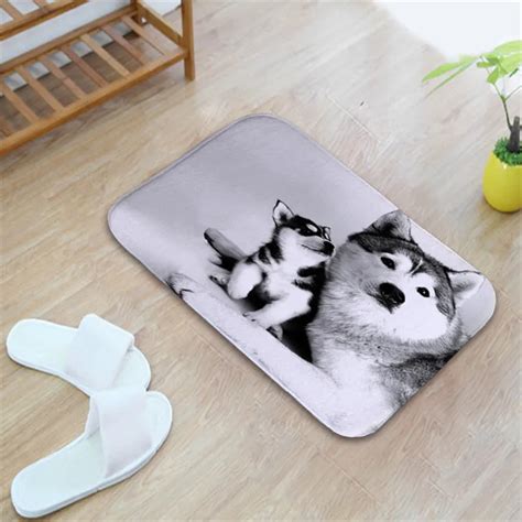 Aliexpress.com : Buy Waterproof Floor Door Mats Dog Wolf Anti Slip ...