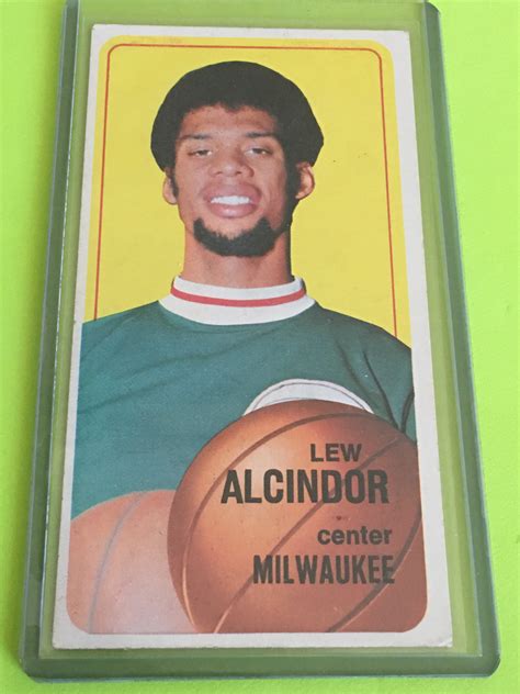 Lot Detail - LEW ALCINDOR 1970 TOPPS 2nd YEAR CARD