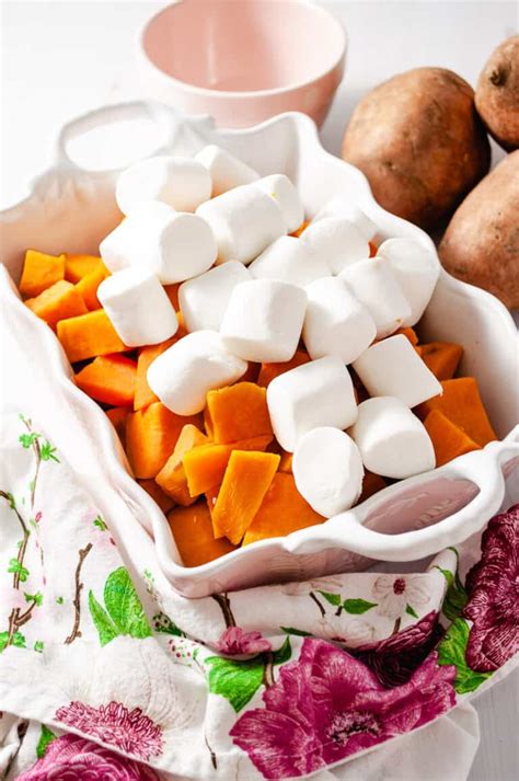 Candied Sweet Potatoes with Marshmallows | Crafting a Family Dinner