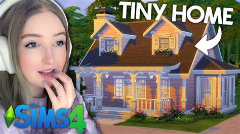 A Tiny Starter Home Filling Newcrest Ep 04 The Sims 4 Youtube