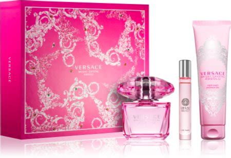 Versace Bright Crystal Absolu Coffret Cadeau Ii Pour Femme Notino Be