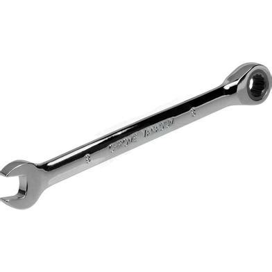 Tolsen Ratchet Gear Spanner Fixed Head 08 Mm Combination Wrench Cr V