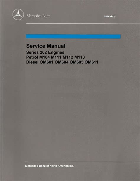 Mercedes Benz W Owner Service Manual Directory